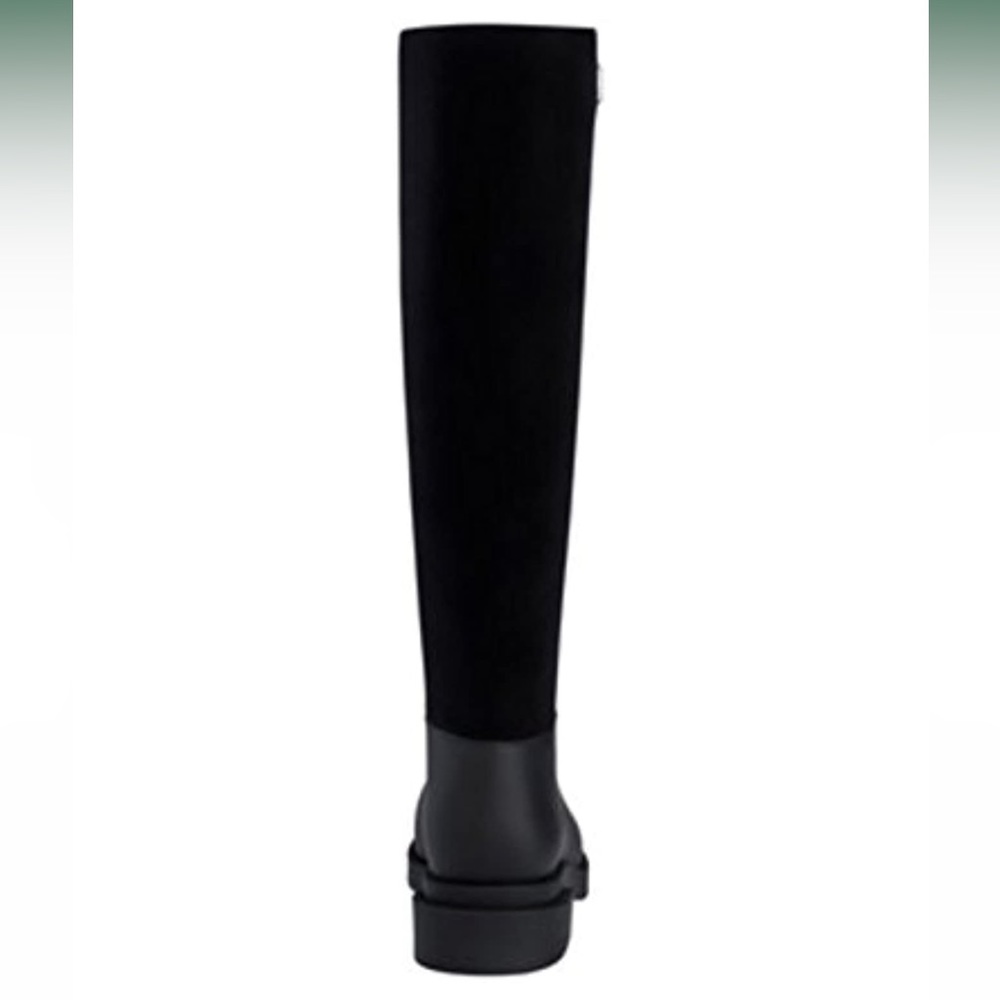 Melissa black flocked boot - Picture 5 of 8